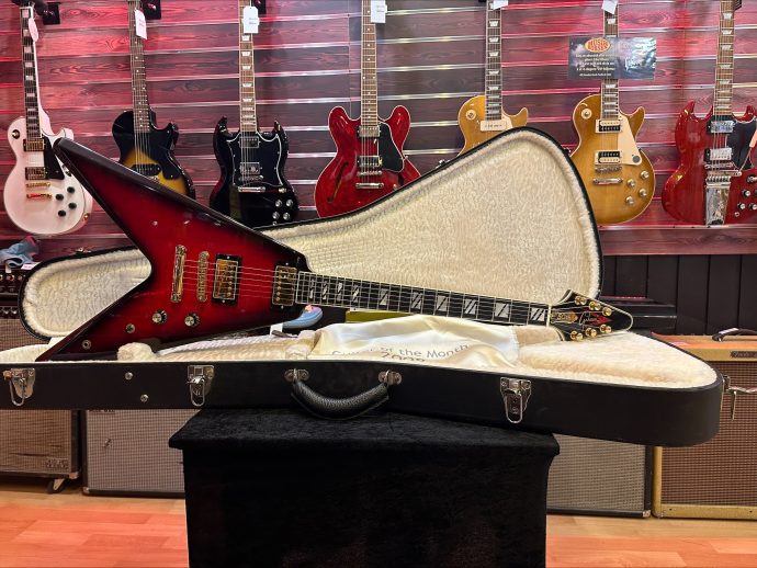 Gibson Flying V 50th Anniversary Brimstone Burst