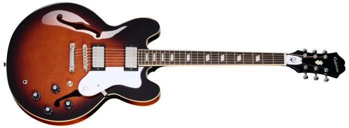 Epiphone Bonehead Riviera Dark Tobacco Burst