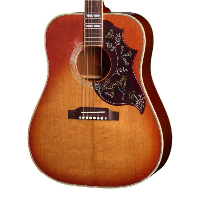 Gibson 1960 Hummingbird Heavy Aged Washed Cherry Sunburst