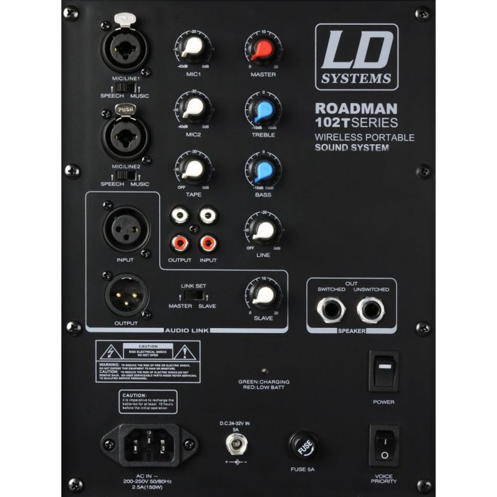 Ld-Systems LD SYSTEMS Roadman 102 - Portable PA Speaker with Headset