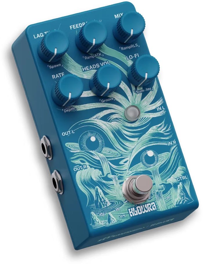 Klowra Rilum Multi-Head Delay Pedal
