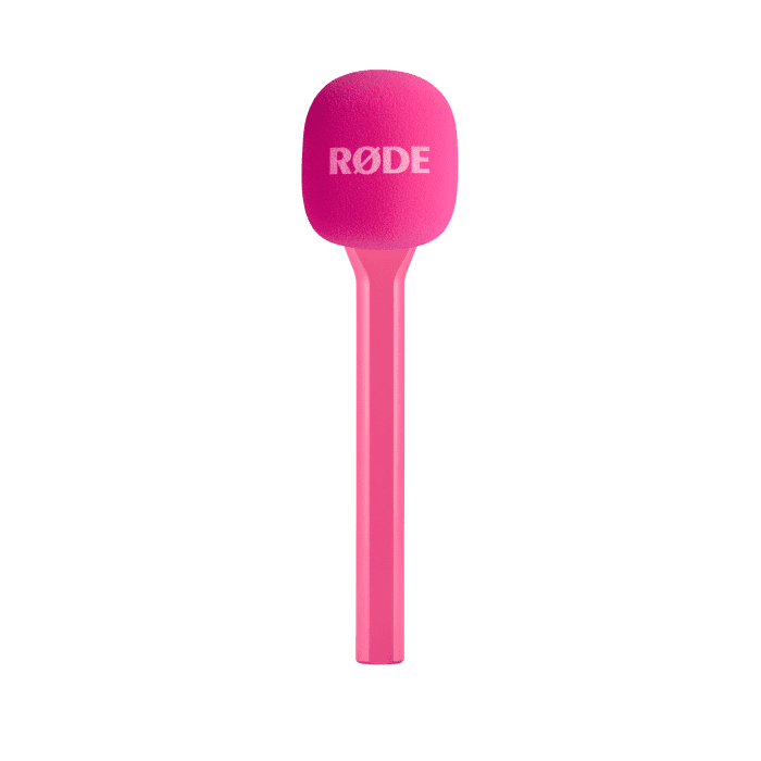 Rode Interview GO PINK Handheld Adapter for Wireless GO