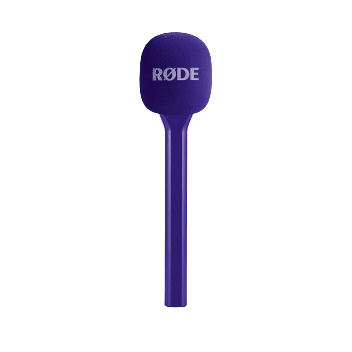Rode Interview GO PURPLE Handheld Adapter for Wireless GO