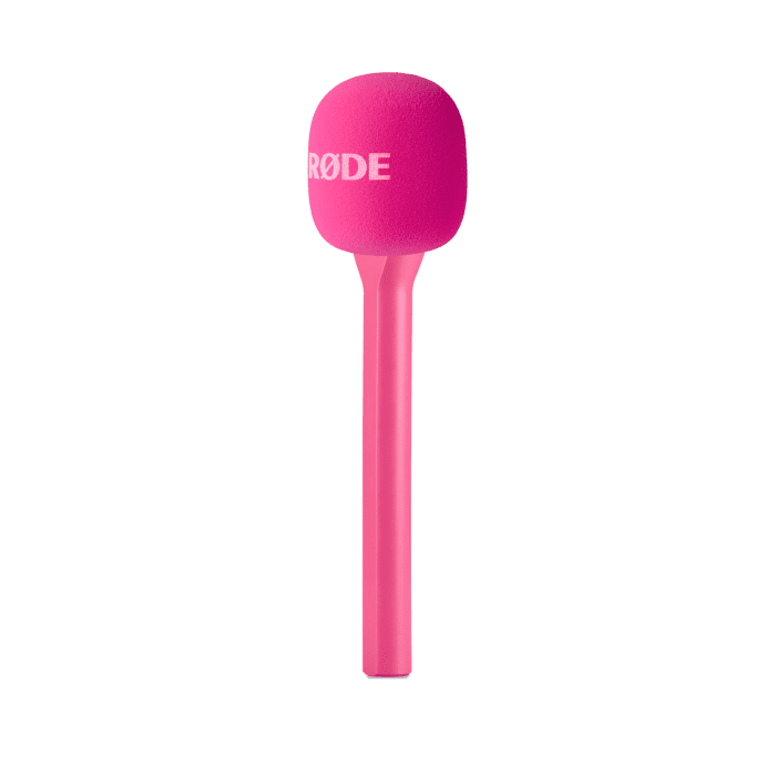 Rode Interview GO PINK Handheld Adapter for Wireless GO