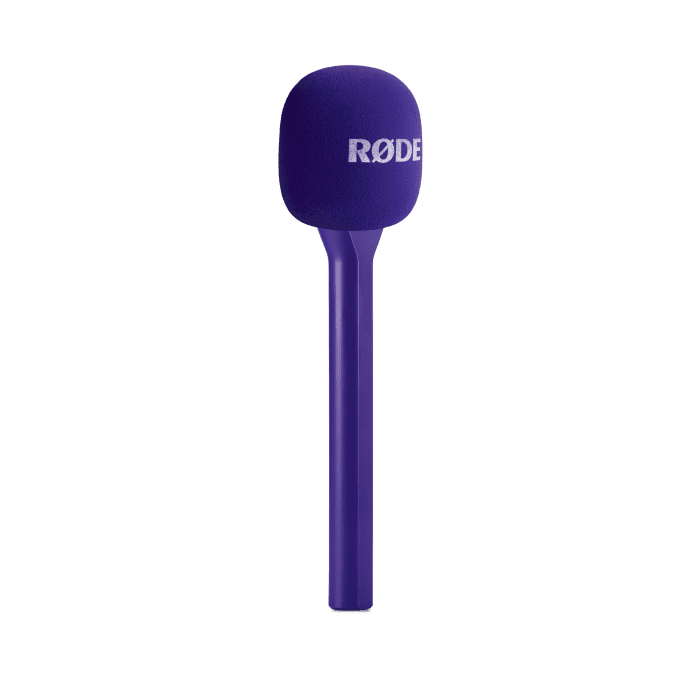 Rode Interview GO PURPLE Handheld Adapter for Wireless GO