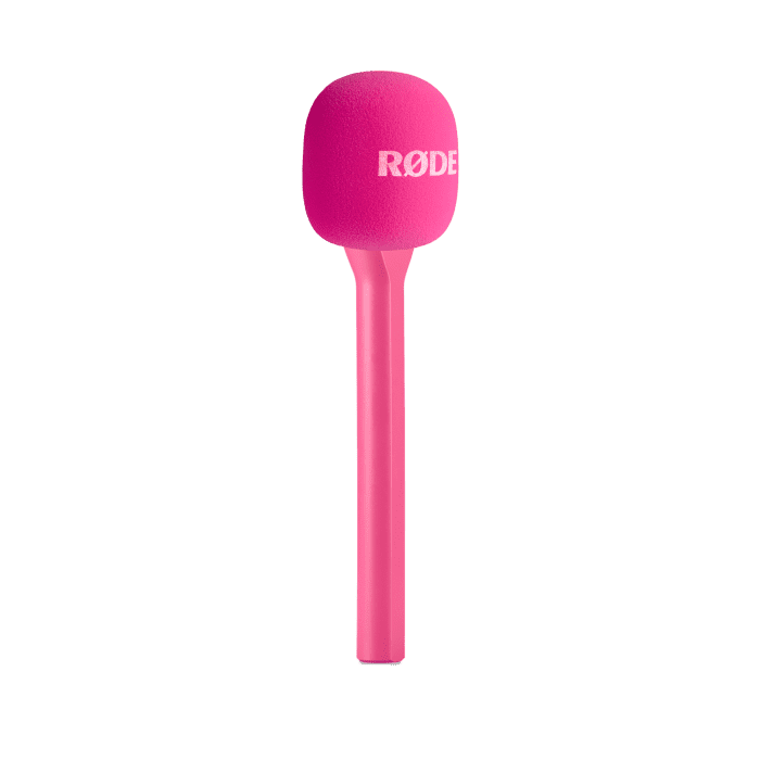 Rode Interview GO PINK Handheld Adapter for Wireless GO