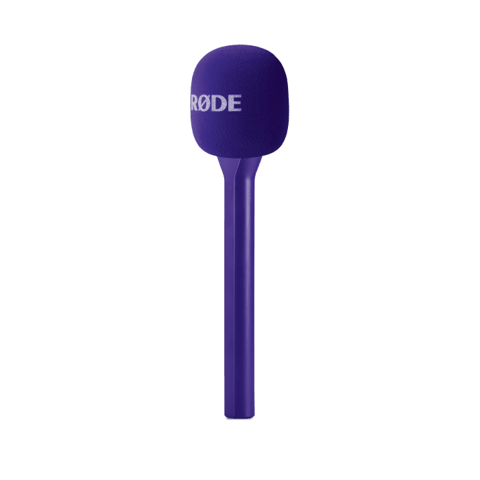 Rode Interview GO PURPLE Handheld Adapter for Wireless GO