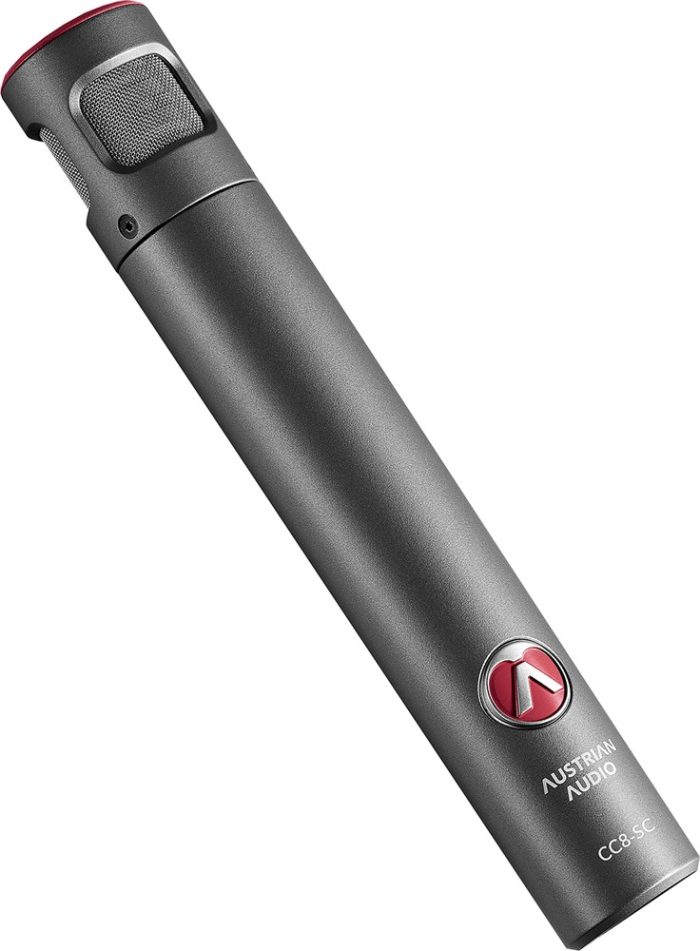 Austrian Audio CC8 - Superkardioid kondensatormikrofon för instrument, med OCH8 Mic Clip, CCW8 puffskydd, MSC8 väska