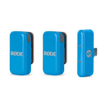 Rode Micro (USB-C, Blue) Ultra-Compact Wireless Mic System