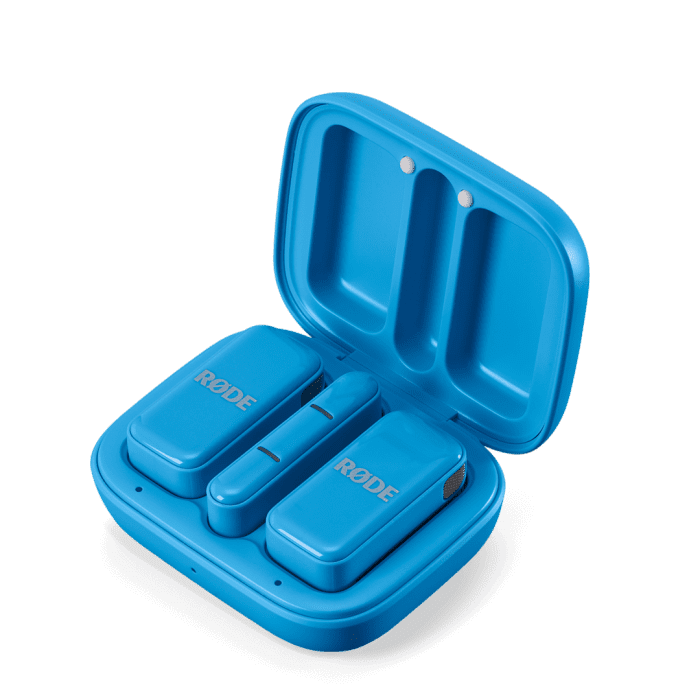 Rode Micro (USB-C, Blue) Ultra-Compact Wireless Mic System