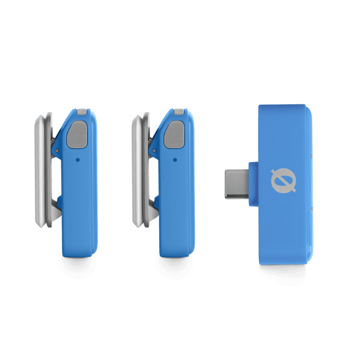 Rode Micro (USB-C, Blue) Ultra-Compact Wireless Mic System