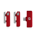 Rode Micro (USB-C, Red) Ultra-Compact Wireless Mic System