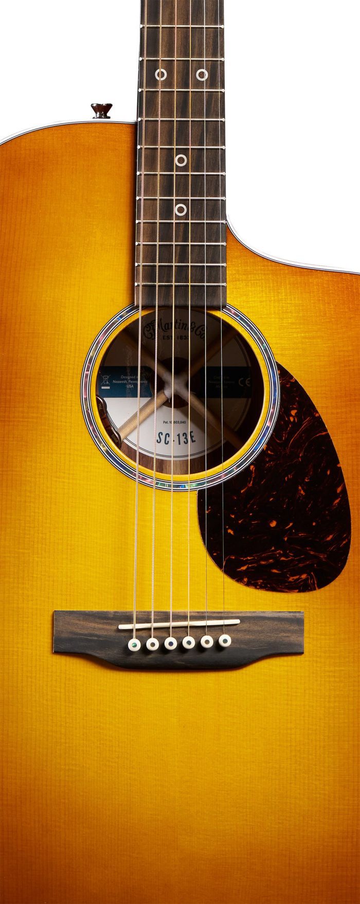 Martin SC-13E Modern Mezcal Burst
