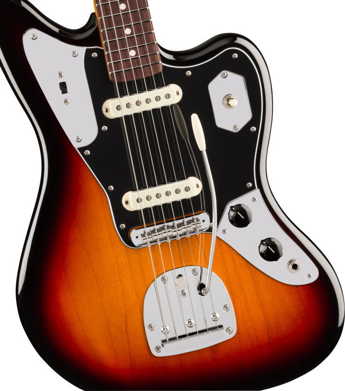 Fender American Professional Classic Jaguar, Rosewood Fingerboard, 3-Color Sunburst
