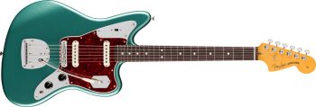 Fender American Professional Classic Jaguar, Rosewood Fingerboard, Faded Sherwood Green Metallic