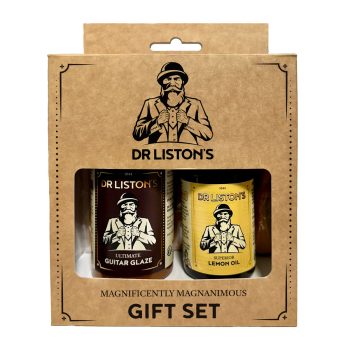 Dr Listons Dr Listons Gift Set/ Guitar Glaze Lemon Oil  Cloth