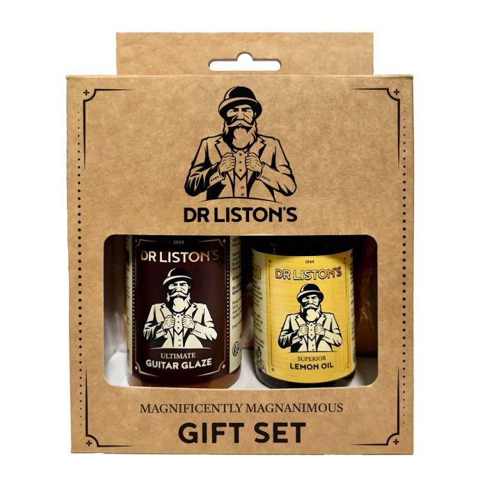 Dr Listons Dr Listons Gift Set/ Guitar Glaze Lemon Oil  Cloth