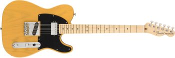 Fender Limited Edition American Performer Telecaster Hum, Maple Fingerboard, Butterscotch Blonde