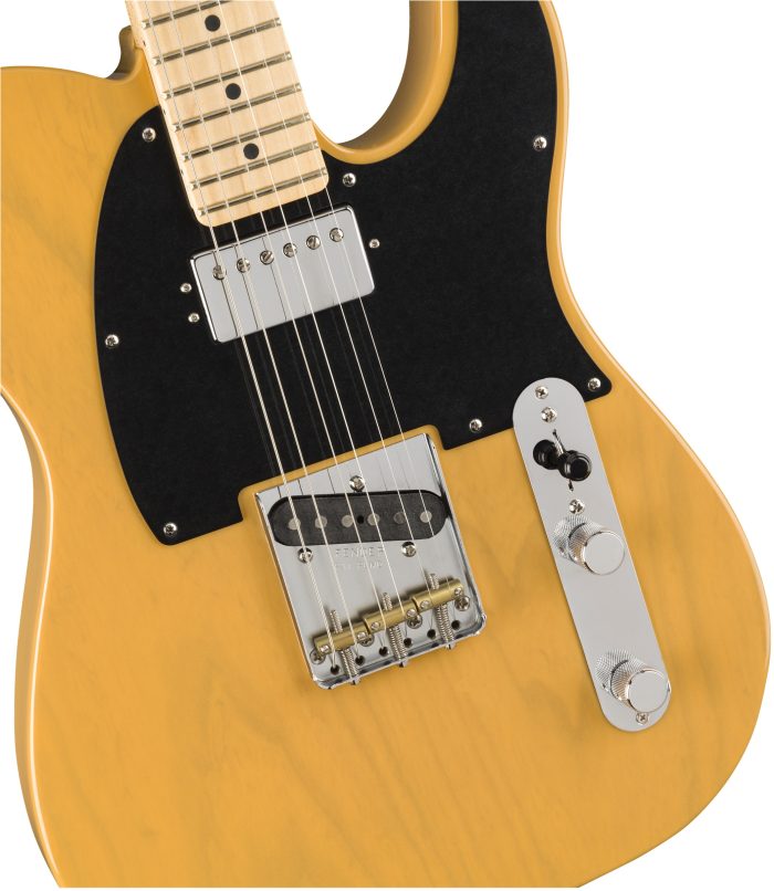 Fender Limited Edition American Performer Telecaster Hum, Maple Fingerboard, Butterscotch Blonde