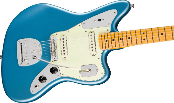 Fender American Professional Classic Jaguar, Maple Fingerboard, Faded Lake Placid Blue