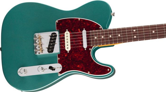 Fender American Professional Classic Telecaster SSS, Rosewood Fingerboard, Faded Sherwood Green Metallic