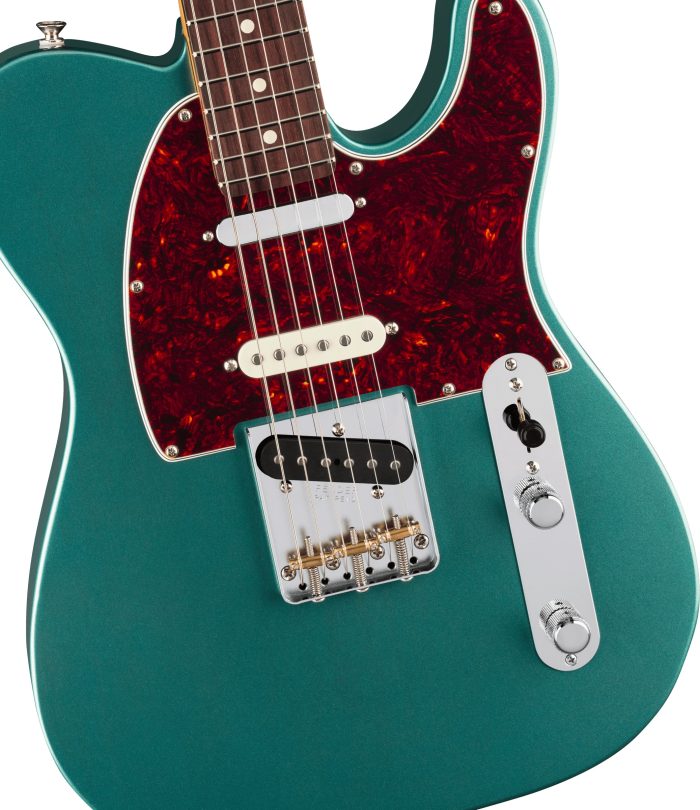Fender American Professional Classic Telecaster SSS, Rosewood Fingerboard, Faded Sherwood Green Metallic