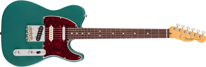 Fender American Professional Classic Telecaster SSS, Rosewood Fingerboard, Faded Sherwood Green Metallic