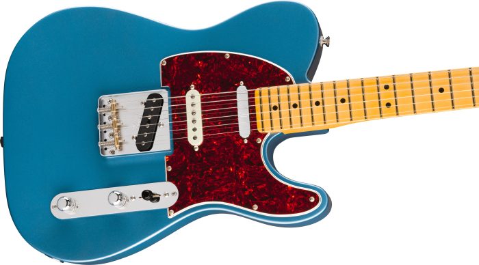 Fender American Professional Classic Telecaster SSS, Maple Fingerboard, Faded Lake Placid Blue