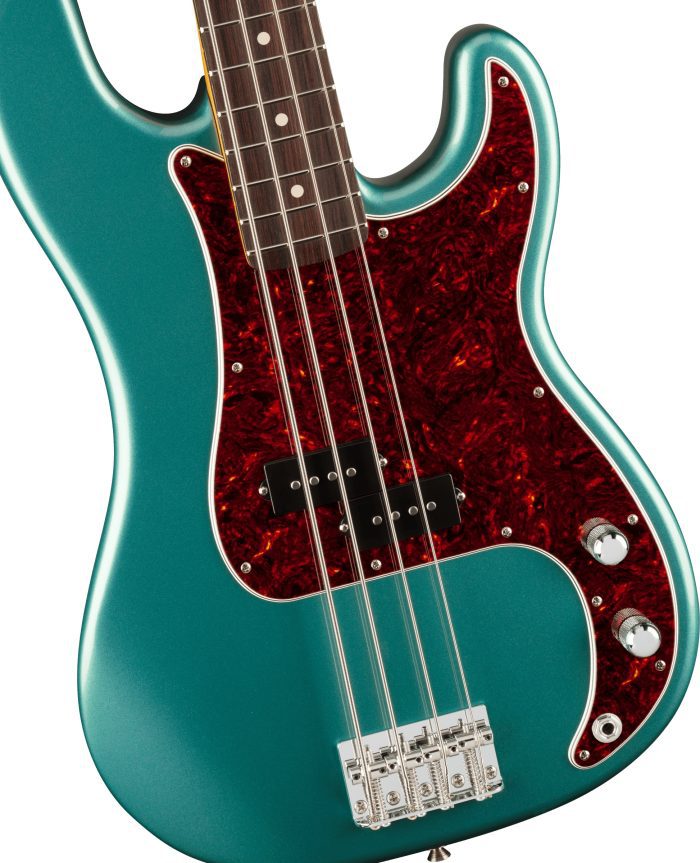 Fender American Professional Classic Precision  Rosewood Fingerboard, Faded Sherwood Green Metallic