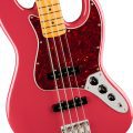 Fender American Professional Classic Jazz  Maple Fingerboard, Faded Dakota Red