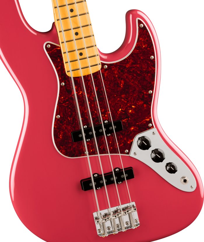 Fender American Professional Classic Jazz  Maple Fingerboard, Faded Dakota Red