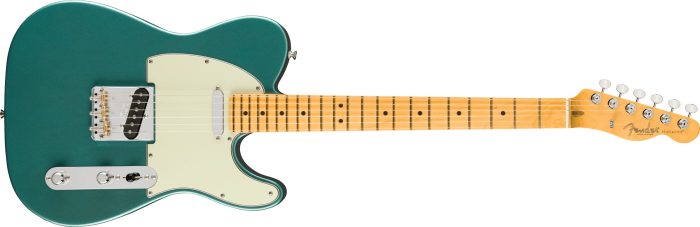 Fender American Professional Classic Telecaster, Maple Fingerboard, Faded Sherwood Green Metallic