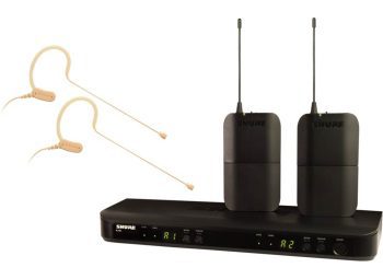 Shure BLX188 Dual headset system med MX153 (S8)