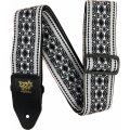Ernie-Ball Eb-5319 Beatnik Blk Jacq Strap