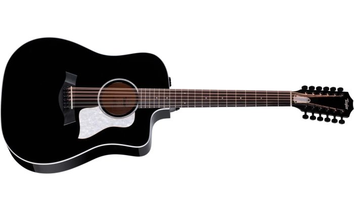 Taylor Somos 250ce Plus BLK "Doce Doble" 12-string,Black