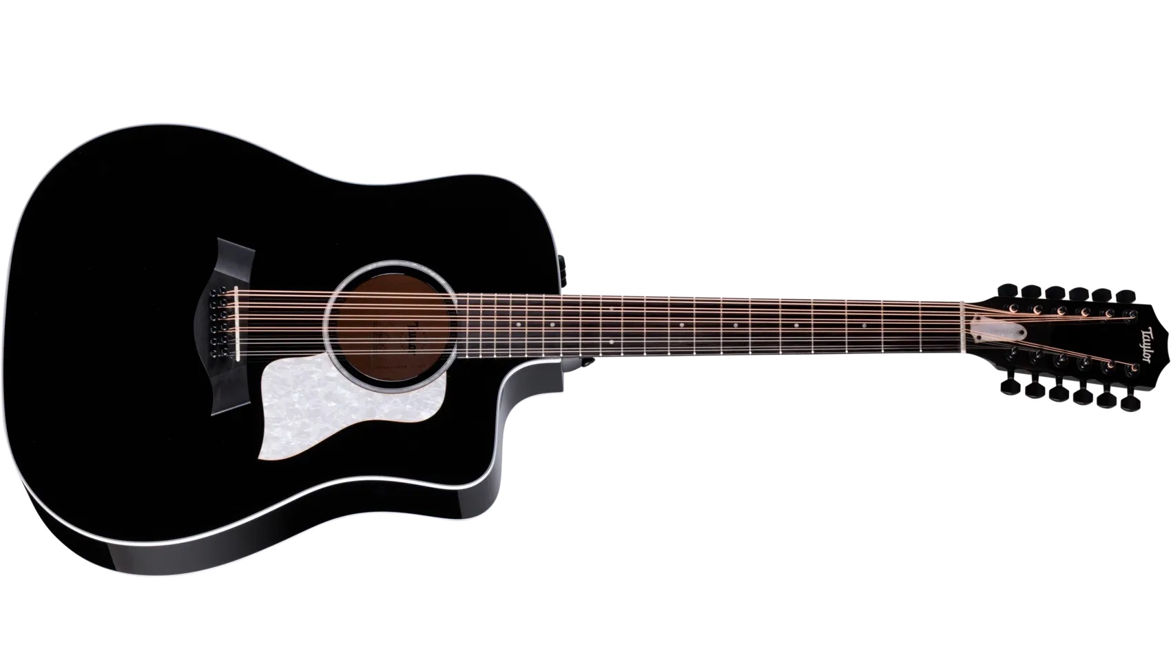 Taylor Somos 250ce Plus BLK "Doce Doble" 12-string,Black