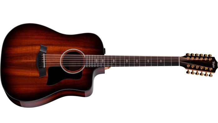 Taylor Somos 260ce-K DLX "Doce Doble" 12-string, Koa,Shaded Edgeburst