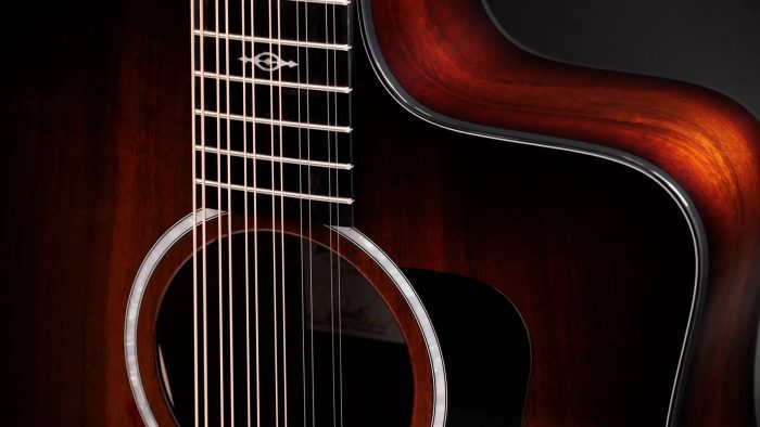 Taylor Somos 260ce-K DLX "Doce Doble" 12-string, Koa,Shaded Edgeburst