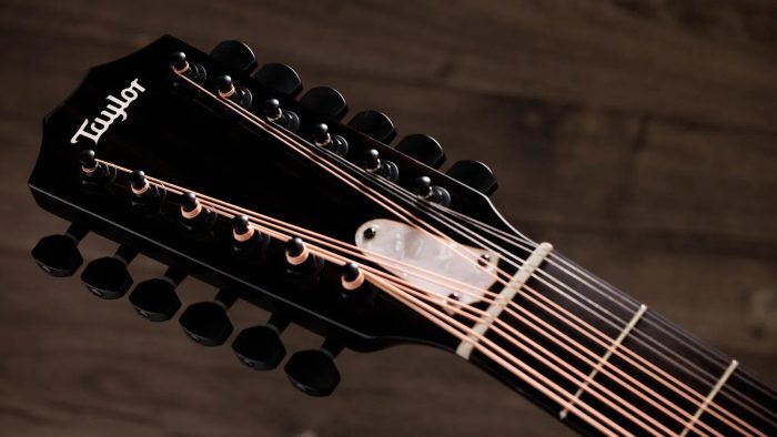 Taylor Somos 250ce Plus BLK "Doce Doble" 12-string,Black