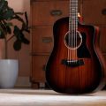 Taylor Somos 260ce-K DLX Bajo Quinto 10-string, Koa,Shaded Edgeburst