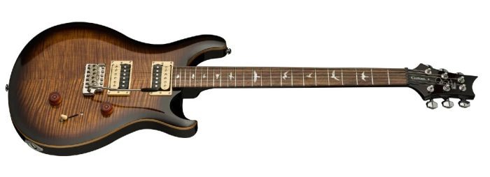 Prs SE Custom 24 Black Gold Sunburst