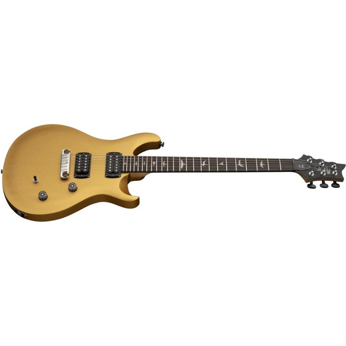 Prs SE CE24 Standard Stoptail Satin Metallic Gold