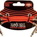 Ernie-Ball 6401 Patch Flat Red 7,5cm 3 Pack