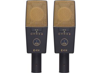 Akg C414 XLII/ST | Stereo Set, 9 polar patterns, vintage capsule