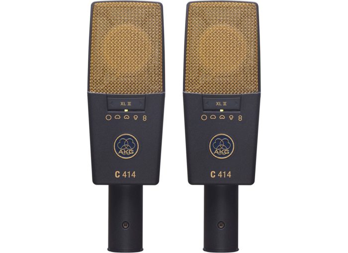 Akg C414 XLII/ST | Stereo Set, 9 polar patterns, vintage capsule