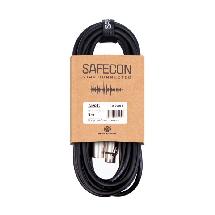 Safecon MC09 9m XLR/XLR Neutrik