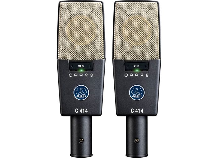Akg C414 XLS/ST | Stereo Set, 9 polar patterns, condenser