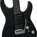 Charvel Pro-Mod Plus DK24 HH 2PT EB, Ebony Fingerboard - Raven Black
