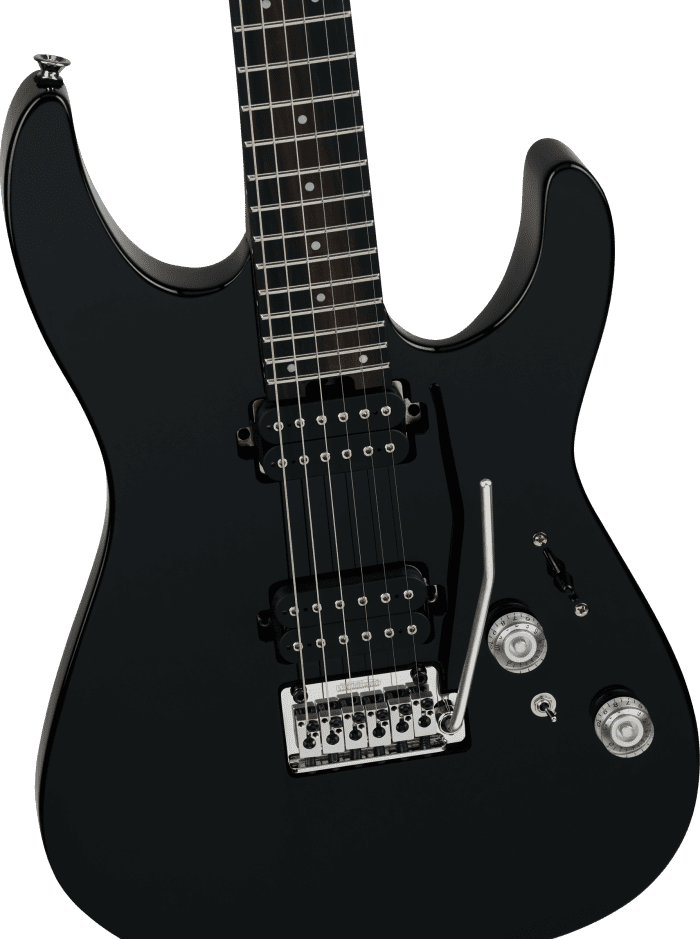 Charvel Pro-Mod Plus DK24 HH 2PT EB, Ebony Fingerboard - Raven Black
