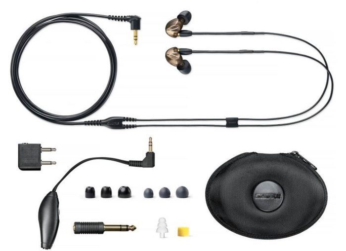 Shure SE535 Earphones CLEAR